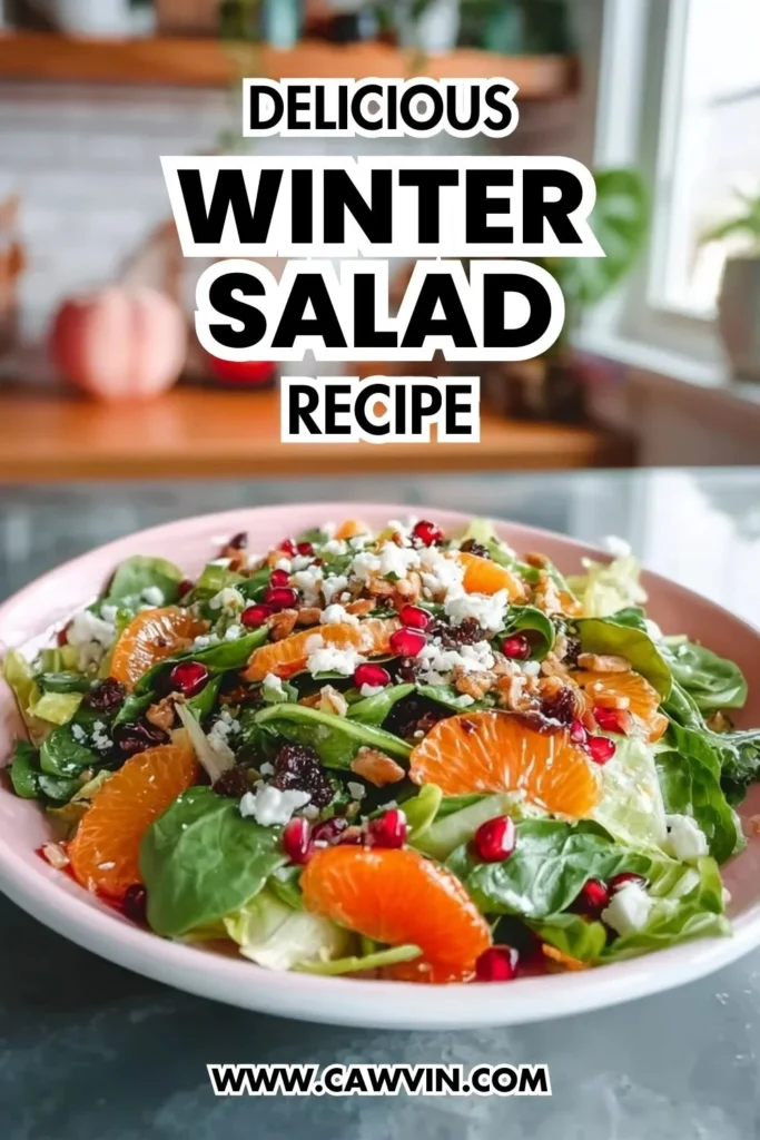 Winter Salad Recipe - Easy Peasy Recipes