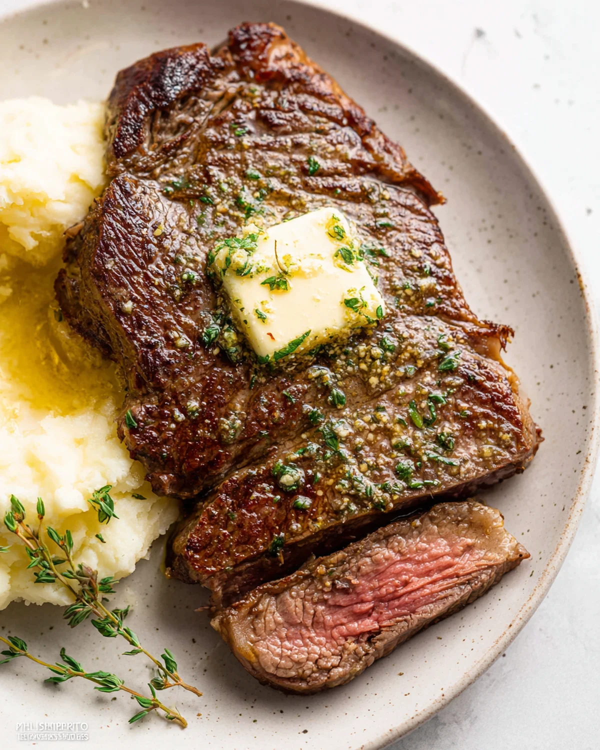 Air Fryer Steak with Garlic Butter - Image 3