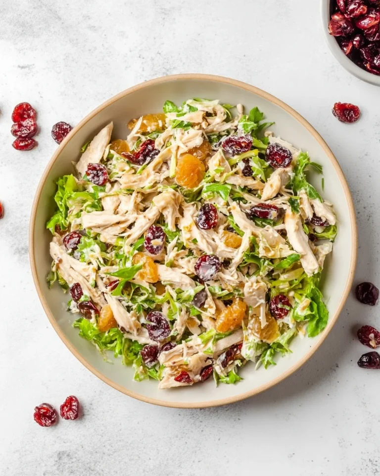 Asian Chicken Cranberry Salad Recipe