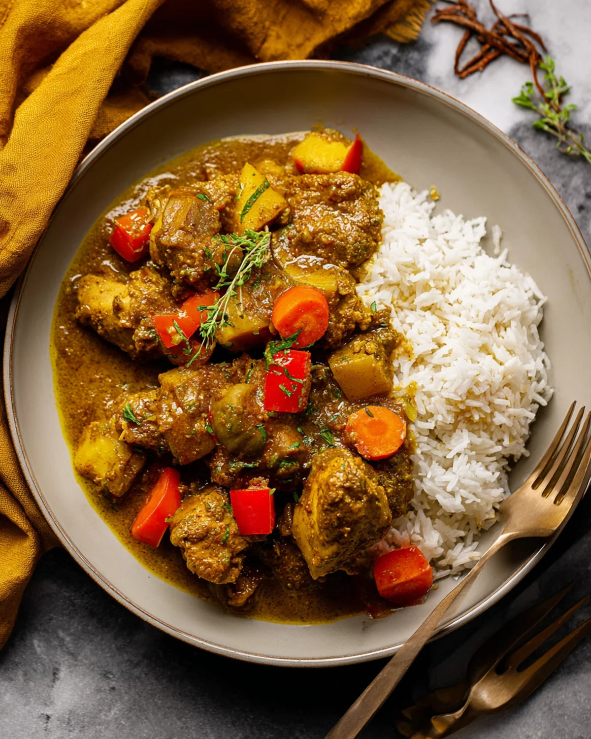 Authentic Jamaican Curry Chicken - Image 3