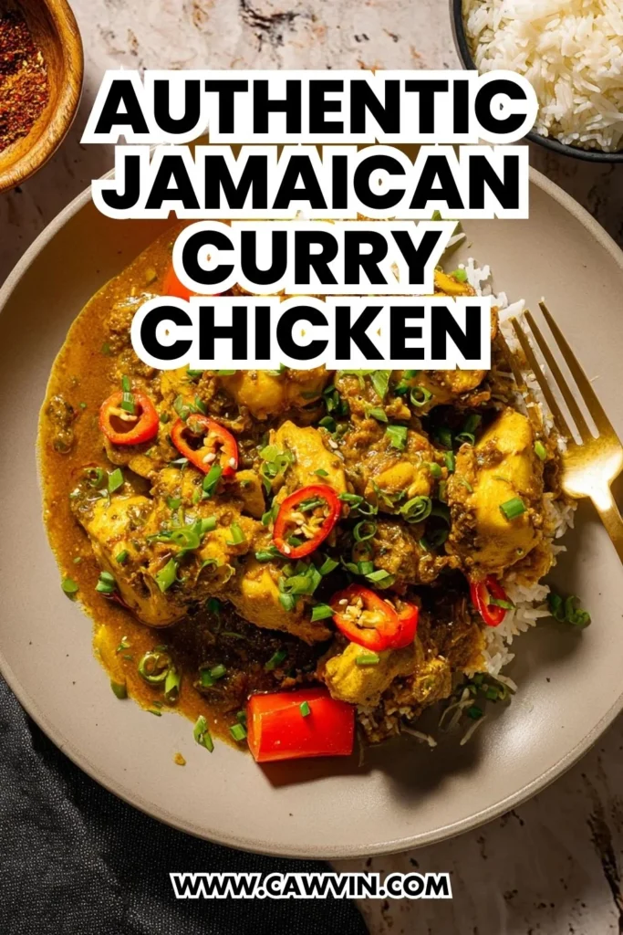 Authentic Jamaican Curry Chicken - Easy Peasy Recipes