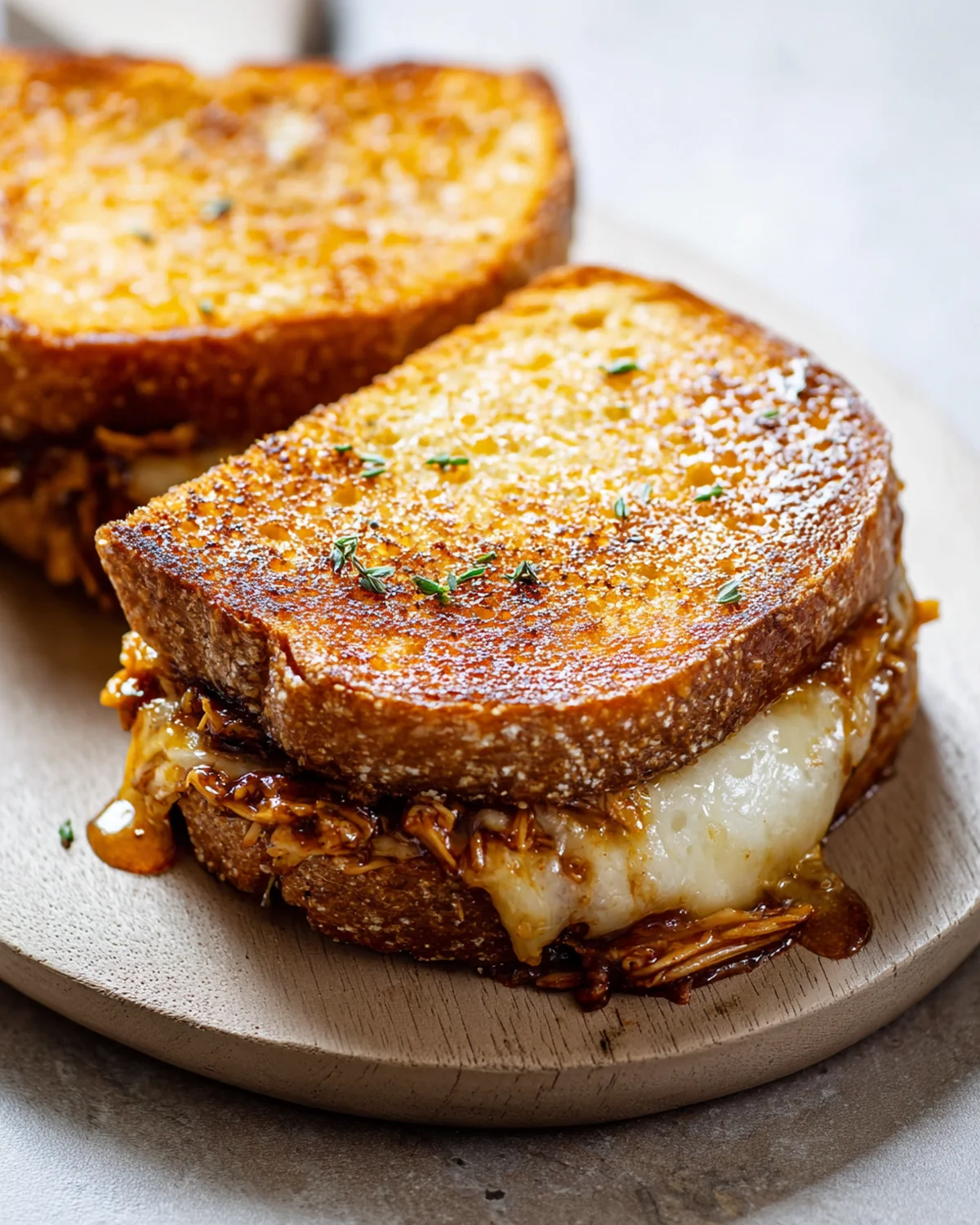 BBQ Chicken Grilled Cheese Sandwich - Image 3