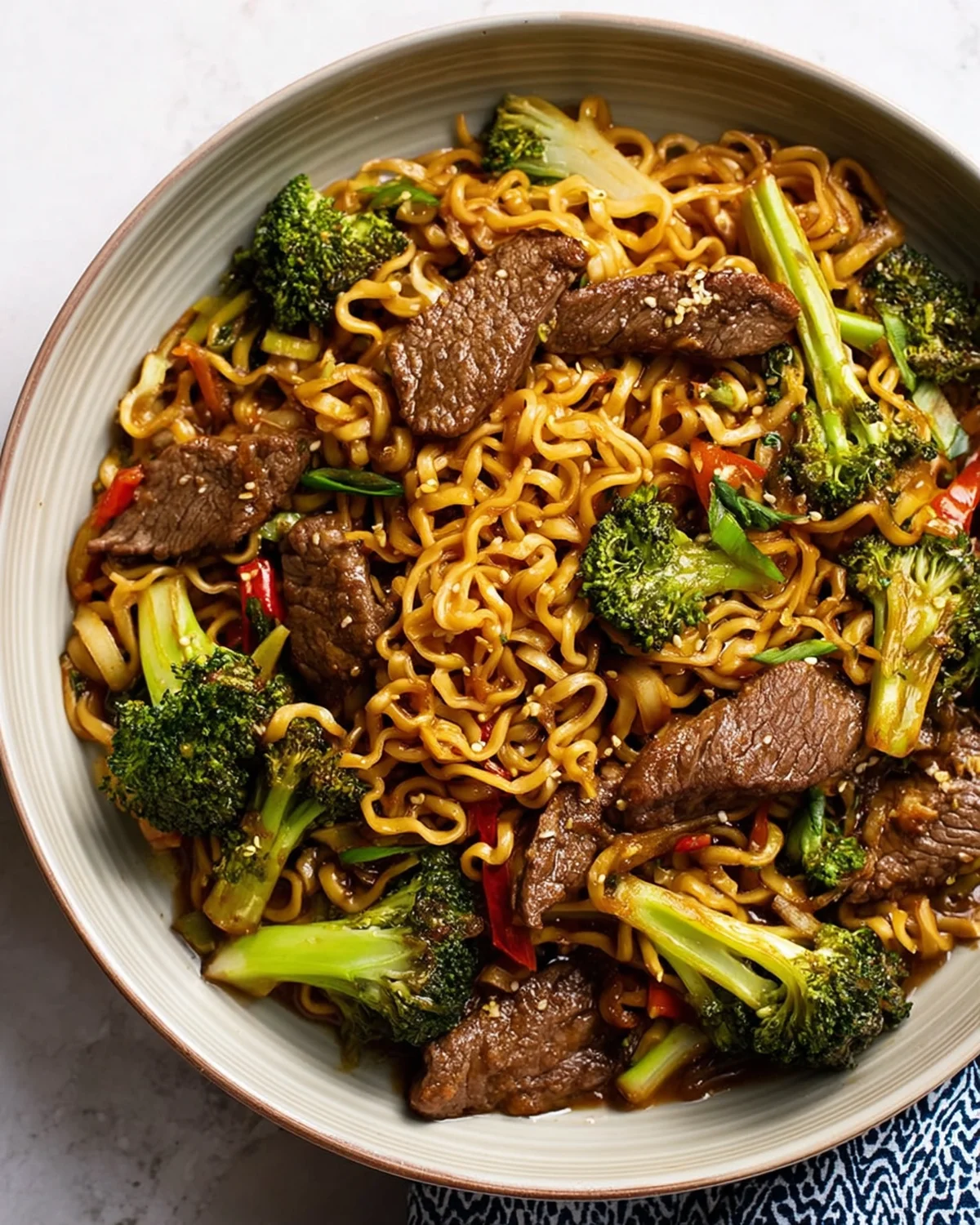 Beef and Broccoli Ramen Stir Fry - Image 2