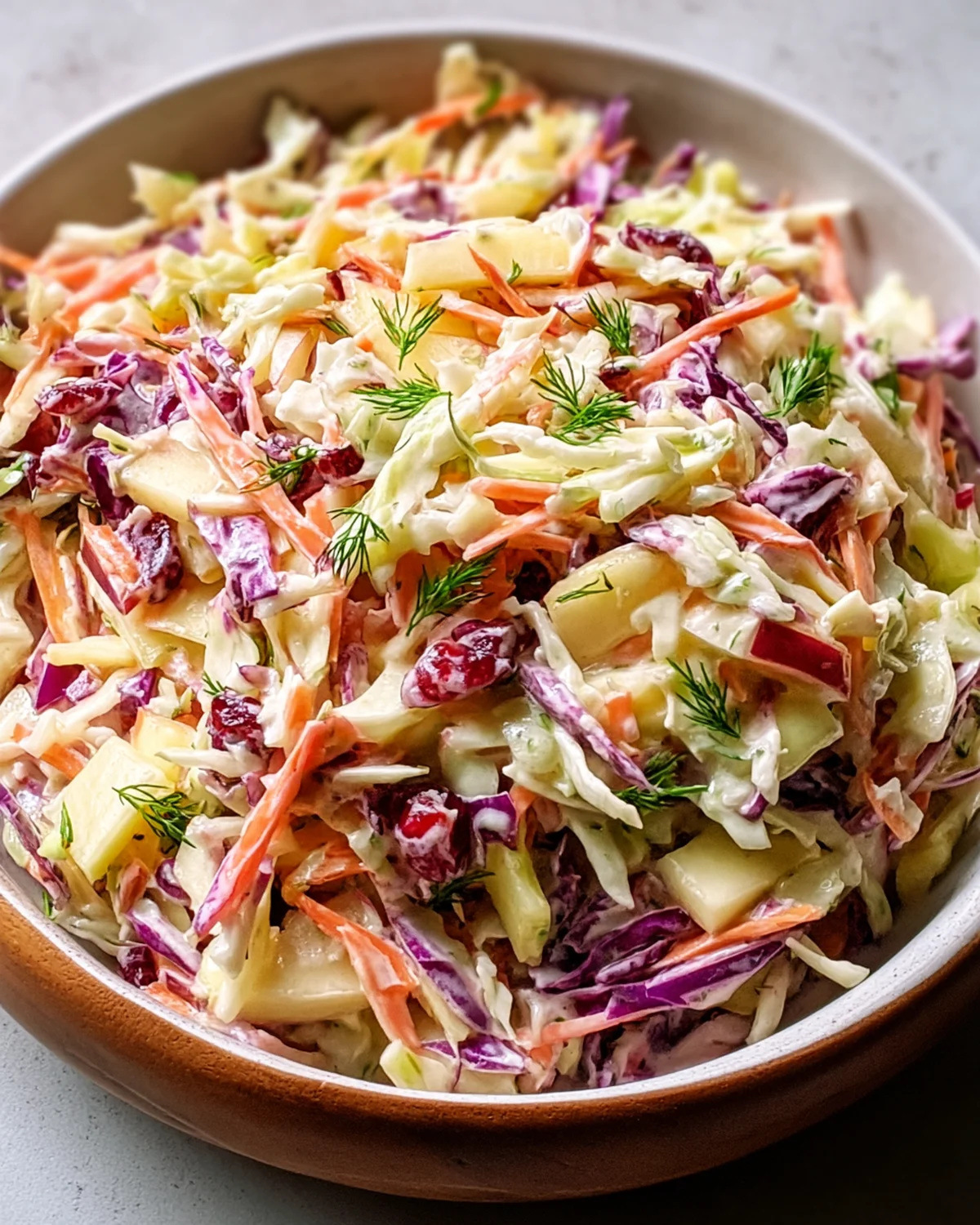 CRANBERRY APPLE COLESLAW - Image 3