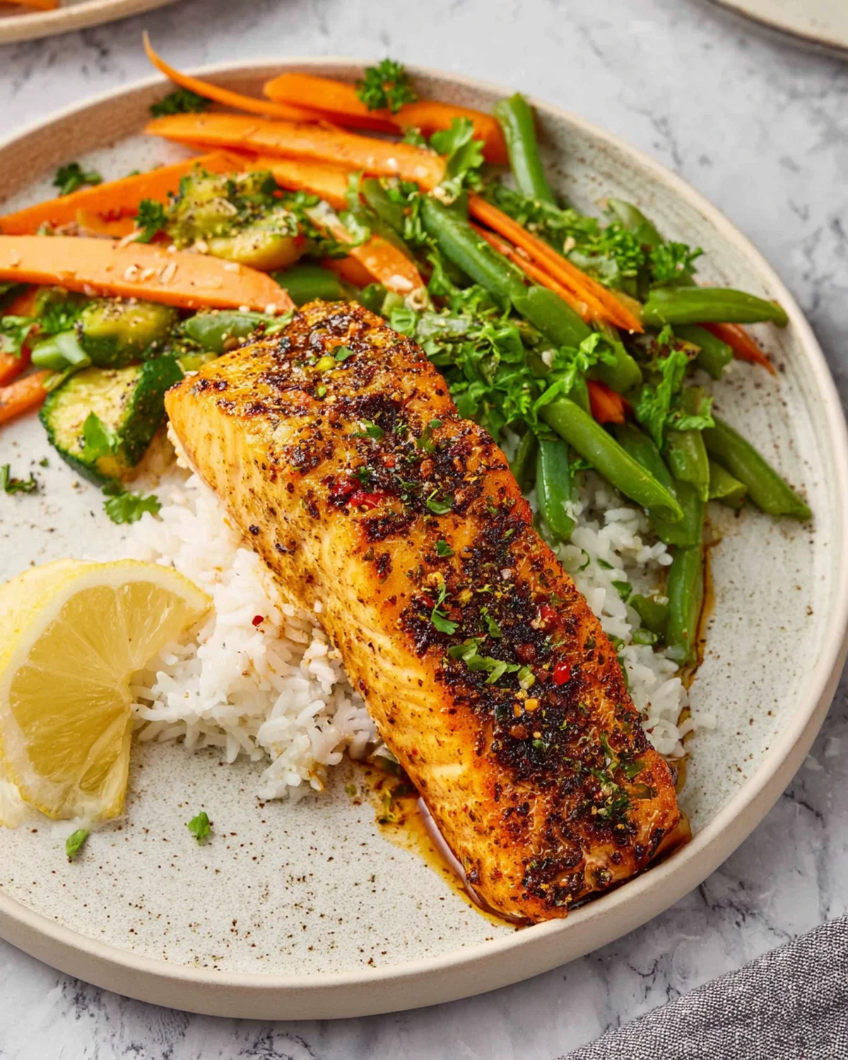 Cajun Honey Butter Salmon - Image 4