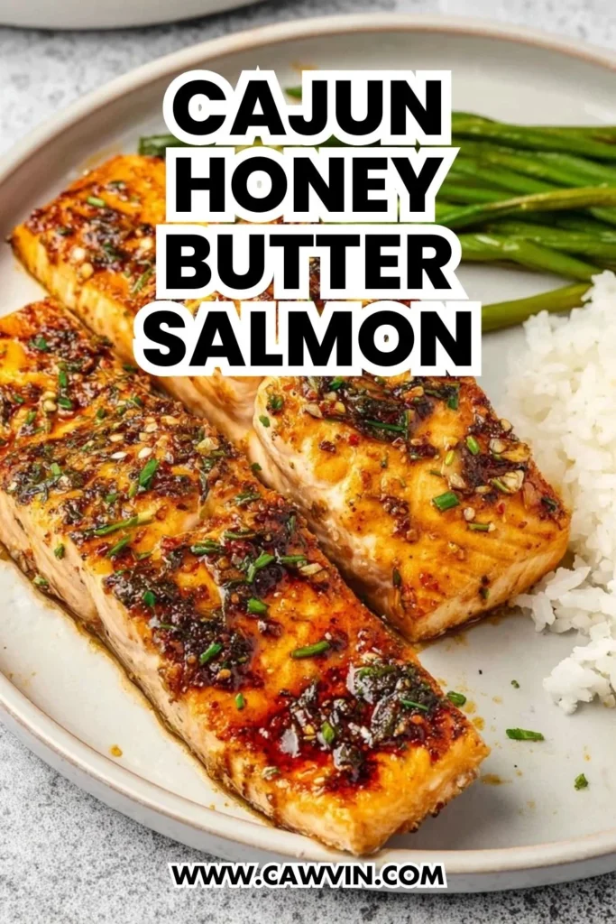 Cajun Honey Butter Salmon - Easy Peasy Recipes