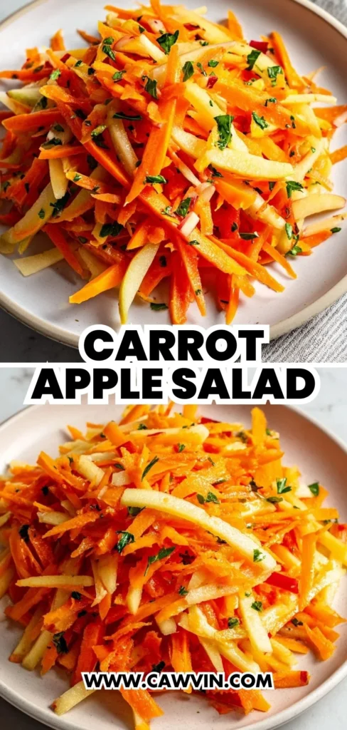 Carrot Apple Salad 2 1 - Easy Peasy Recipes