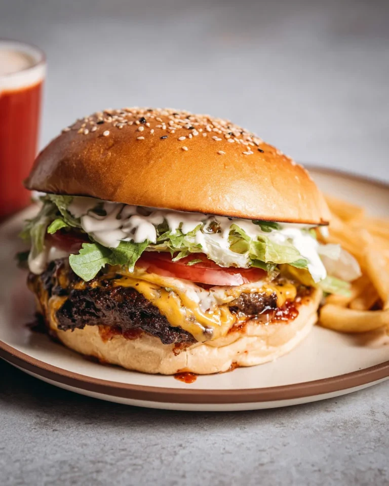 Classic Smashed Burger Recipe