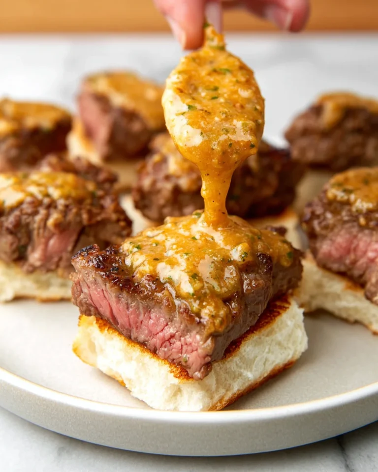 Cowboy Butter Steak Sliders Recipe