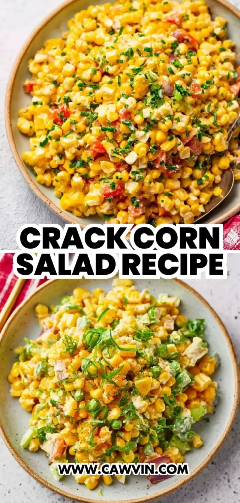 Crack Corn Salad Recipe 2 - Easy Peasy Recipes