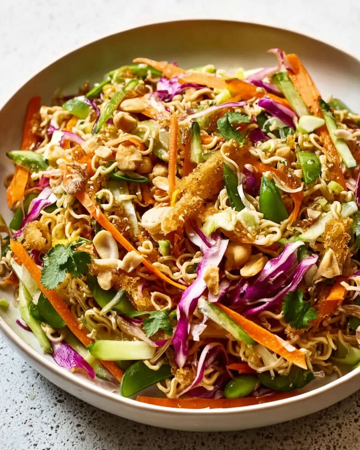 Crunchy Asian Ramen Noodle Salad Recipe - Image 2