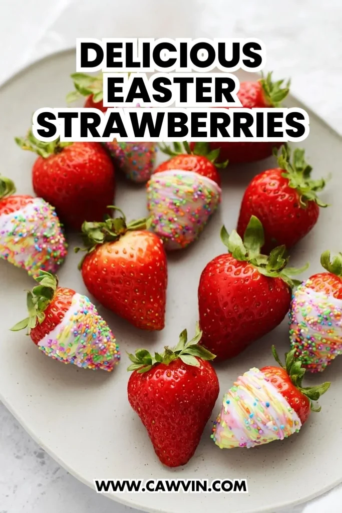 Easter Strawberries - Easy Peasy Recipes