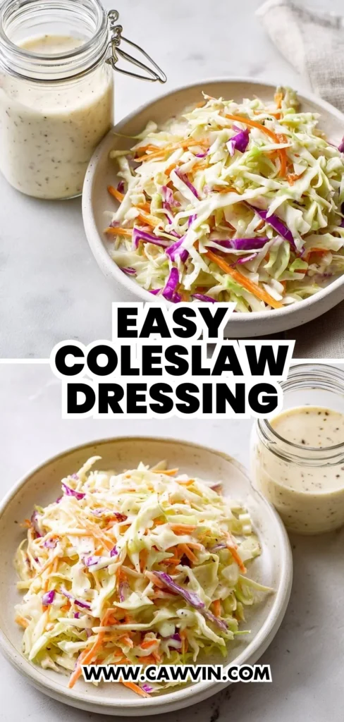 Easy Coleslaw Dressing 2 1 - Easy Peasy Recipes