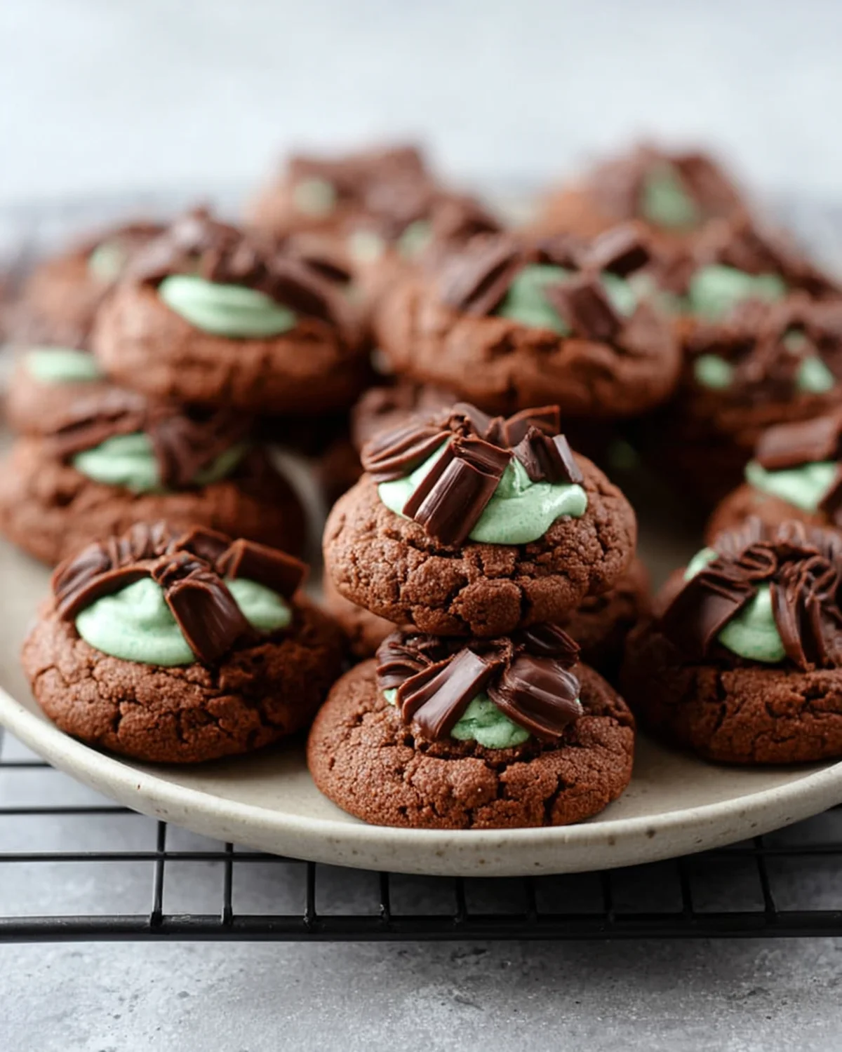 Grasshopper Cookies with Andes Mints - Image 2