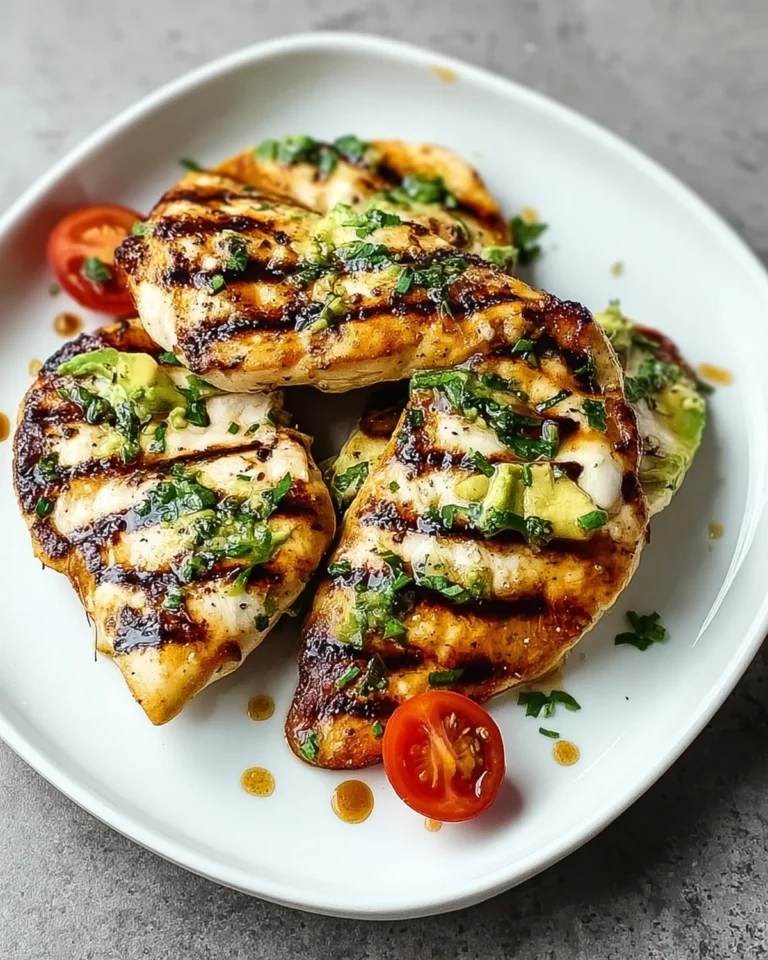 Grilled California Avocado Chicken Recipe Recipe
