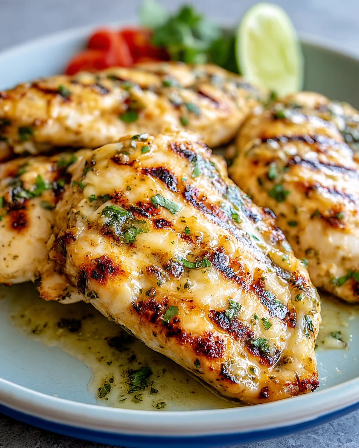 Grilled Salsa Verde Pepper Jack Chicken - Image 4