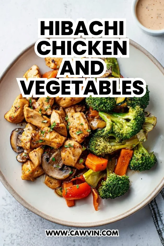 Hibachi Chicken and Vegetables - Easy Peasy Recipes