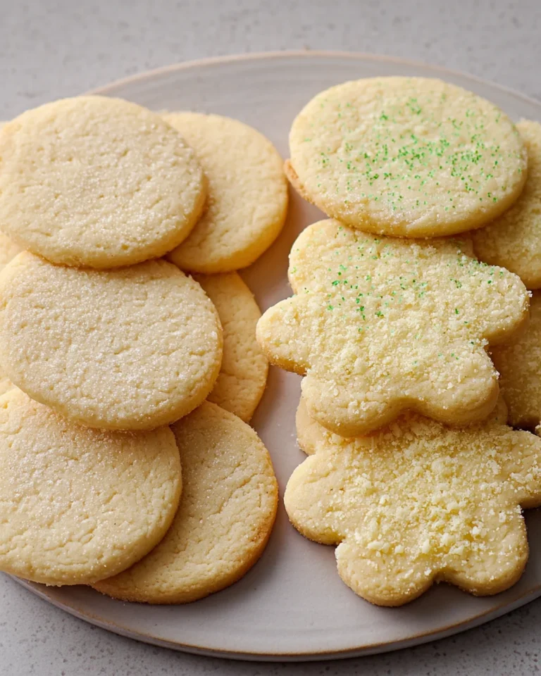 Irish Butter Shortbread Cookies Recipe