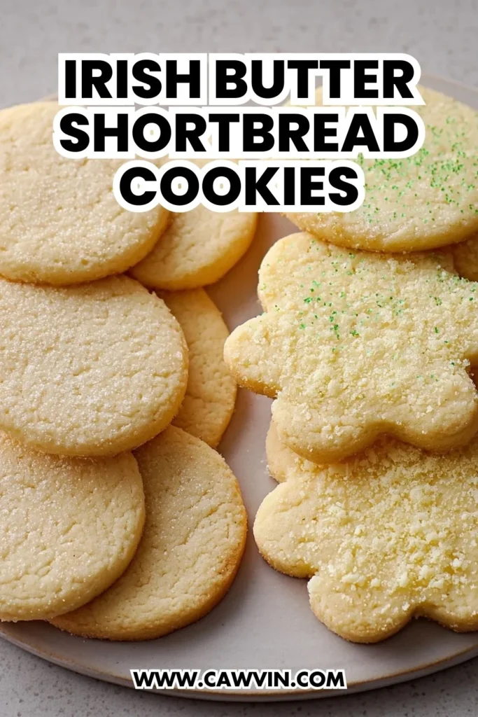 Irish Butter Shortbread Cookies - Easy Peasy Recipes