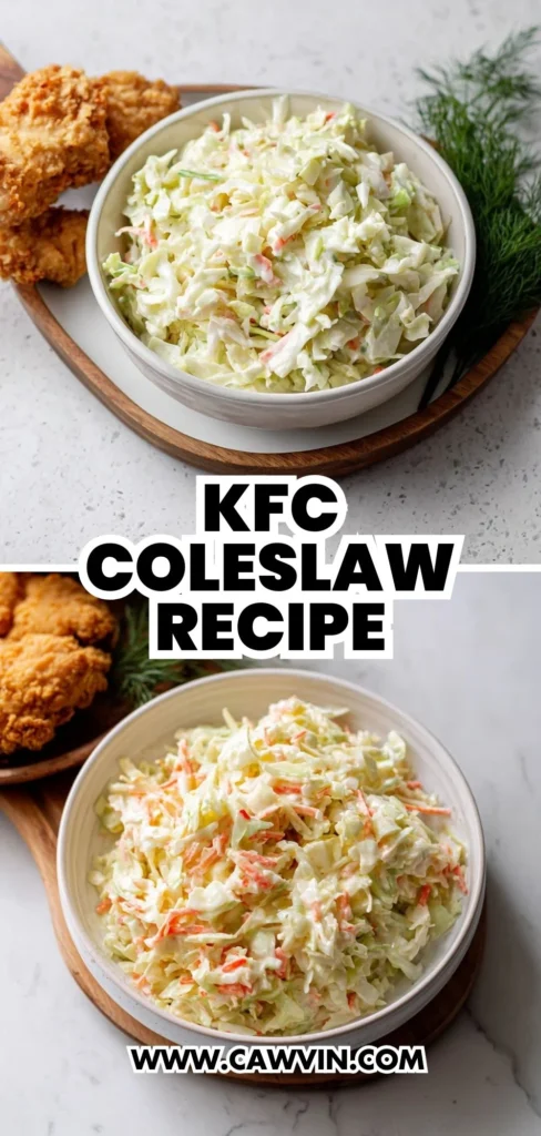 KFC Coleslaw Recipe 2 1 - Easy Peasy Recipes