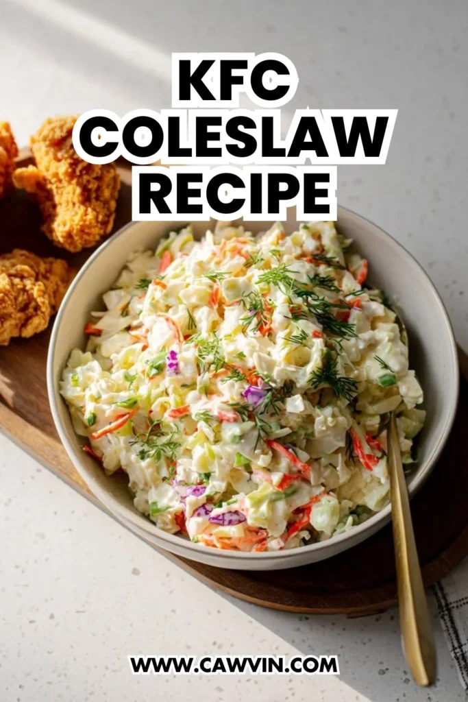 KFC Coleslaw Recipe - Easy Peasy Recipes