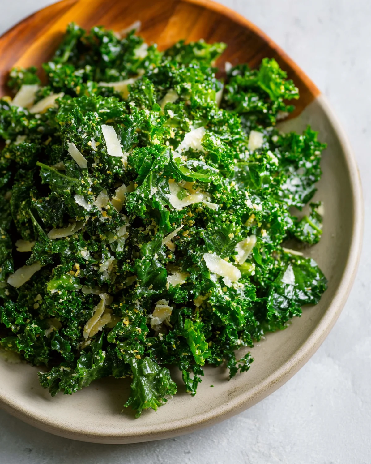 Lemon Parmesan Kale Salad - Image 3
