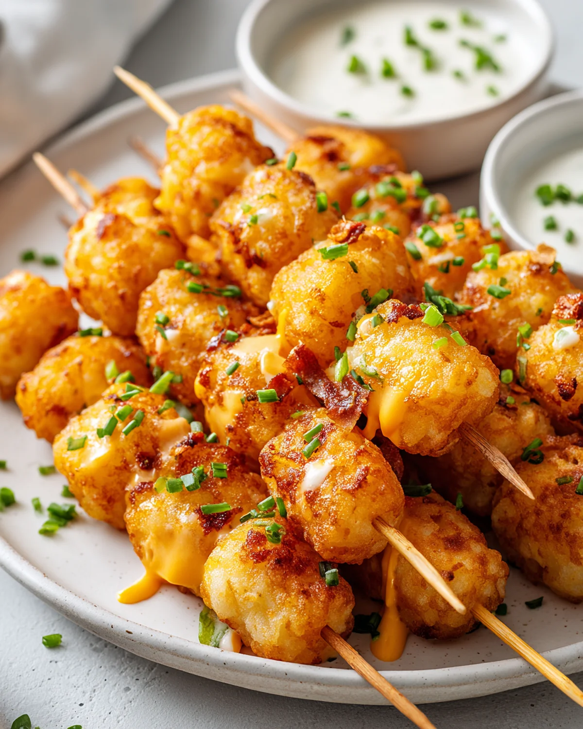 Loaded Tater Tot Skewers - Image 2