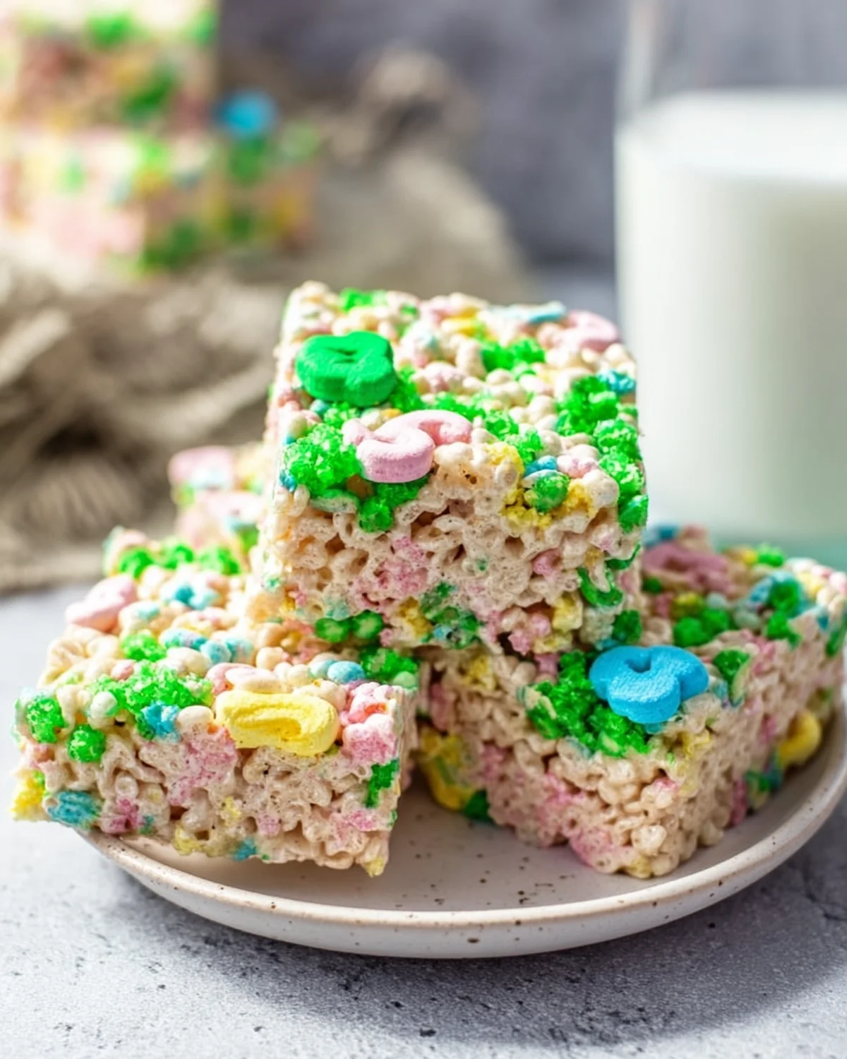 Lucky Charms Rice Krispie Treats - Image 3