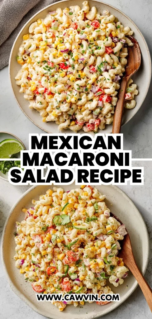 Mexican Macaroni Salad Recipe 2 1 - Easy Peasy Recipes