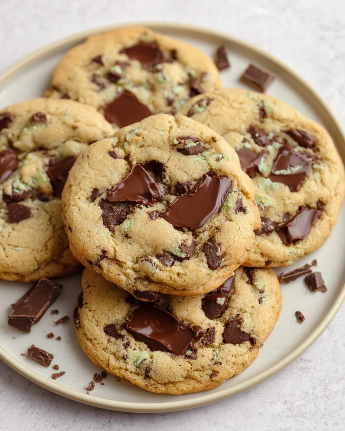 Mint Chocolate Chip Cookies - Image 4