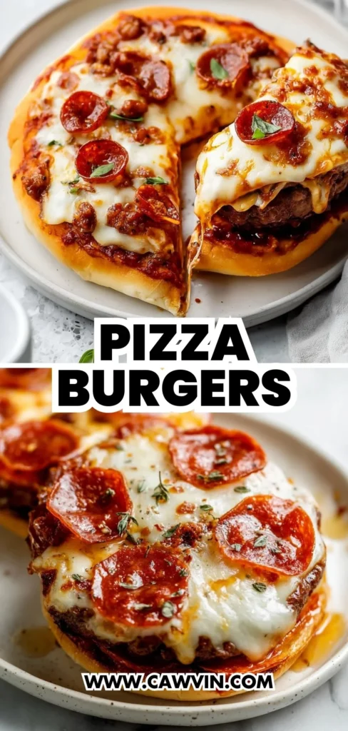 Pizza Burgers 2 1 - Easy Peasy Recipes