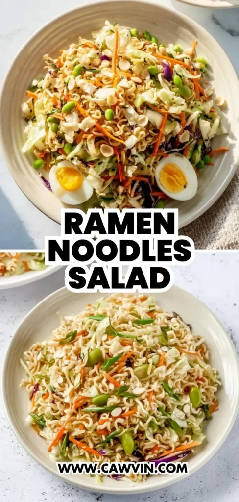 Ramen Noodles Salad 2 1 - Easy Peasy Recipes