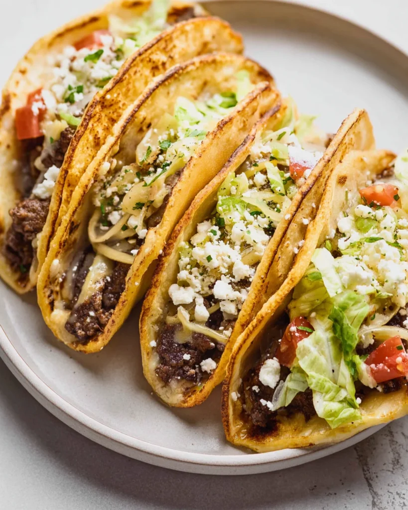 Smash Burger Tacos Recipe