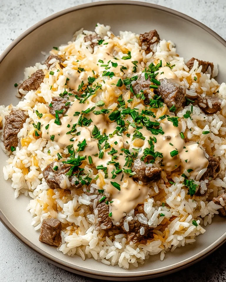 Steak Queso Rice Recipe