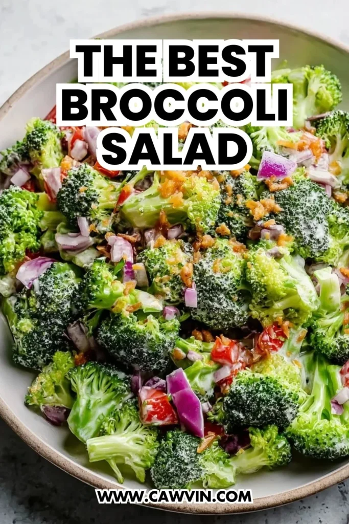 The Best Broccoli Salad - Easy Peasy Recipes