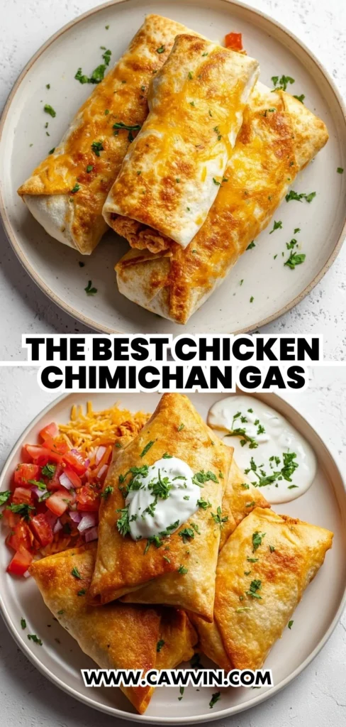 The Best Chicken Chimichangas 2 1 - Easy Peasy Recipes