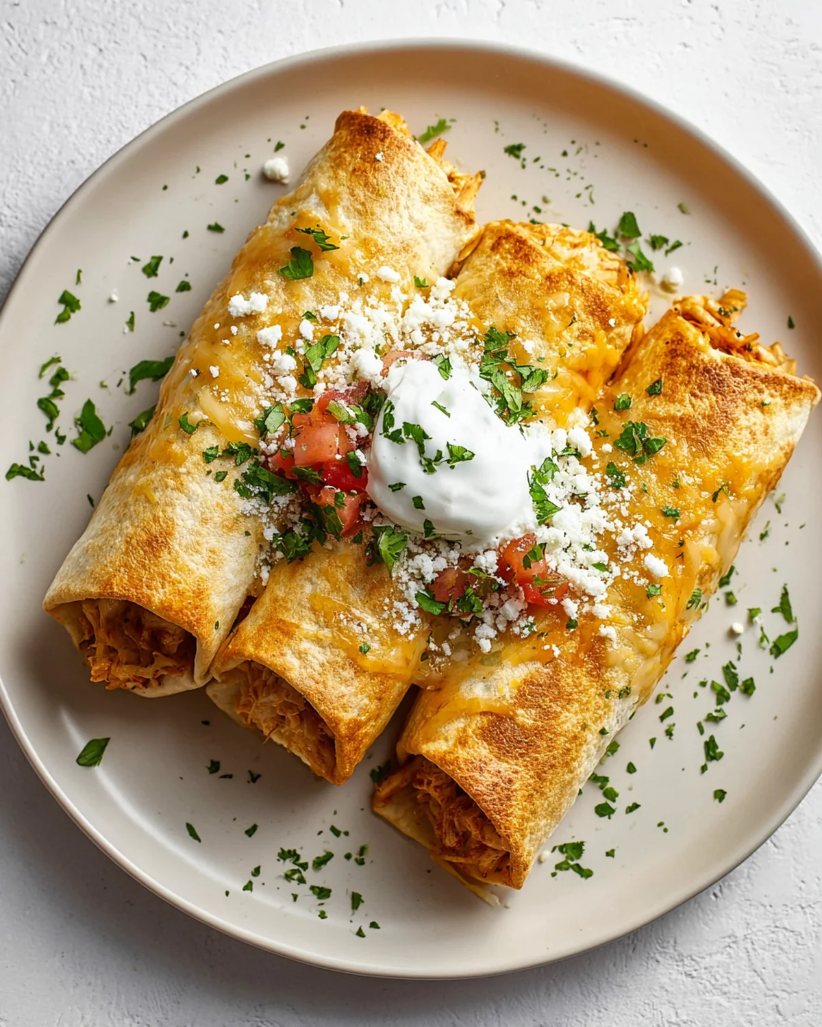 The Best Chicken Chimichangas - Image 4