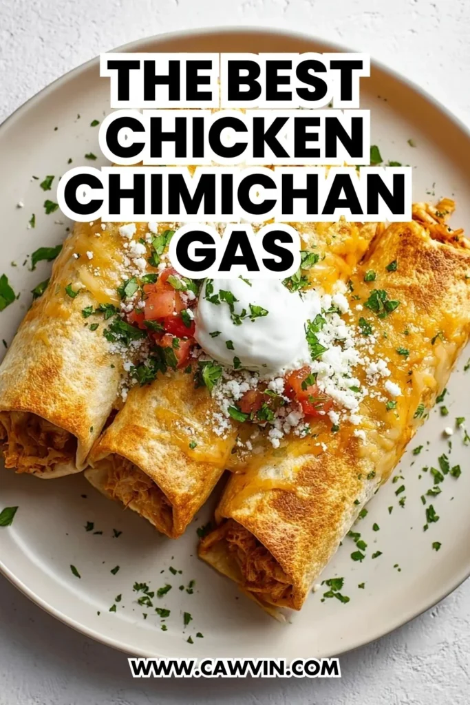The Best Chicken Chimichangas - Easy Peasy Recipes
