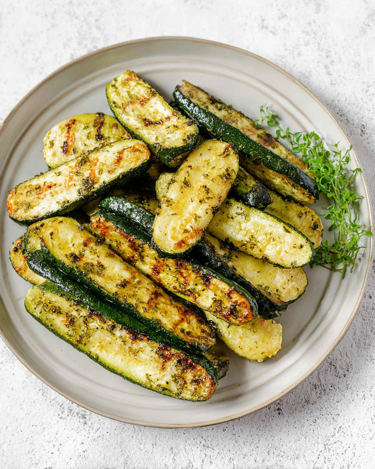 20 Minute Roasted Zucchini (Not Soggy) - Image 2