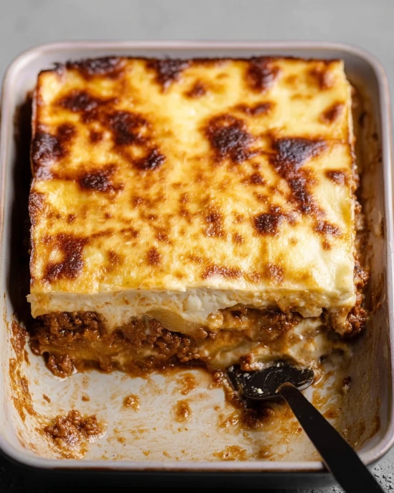BEST Recipe For Greek Moussaka Recipe