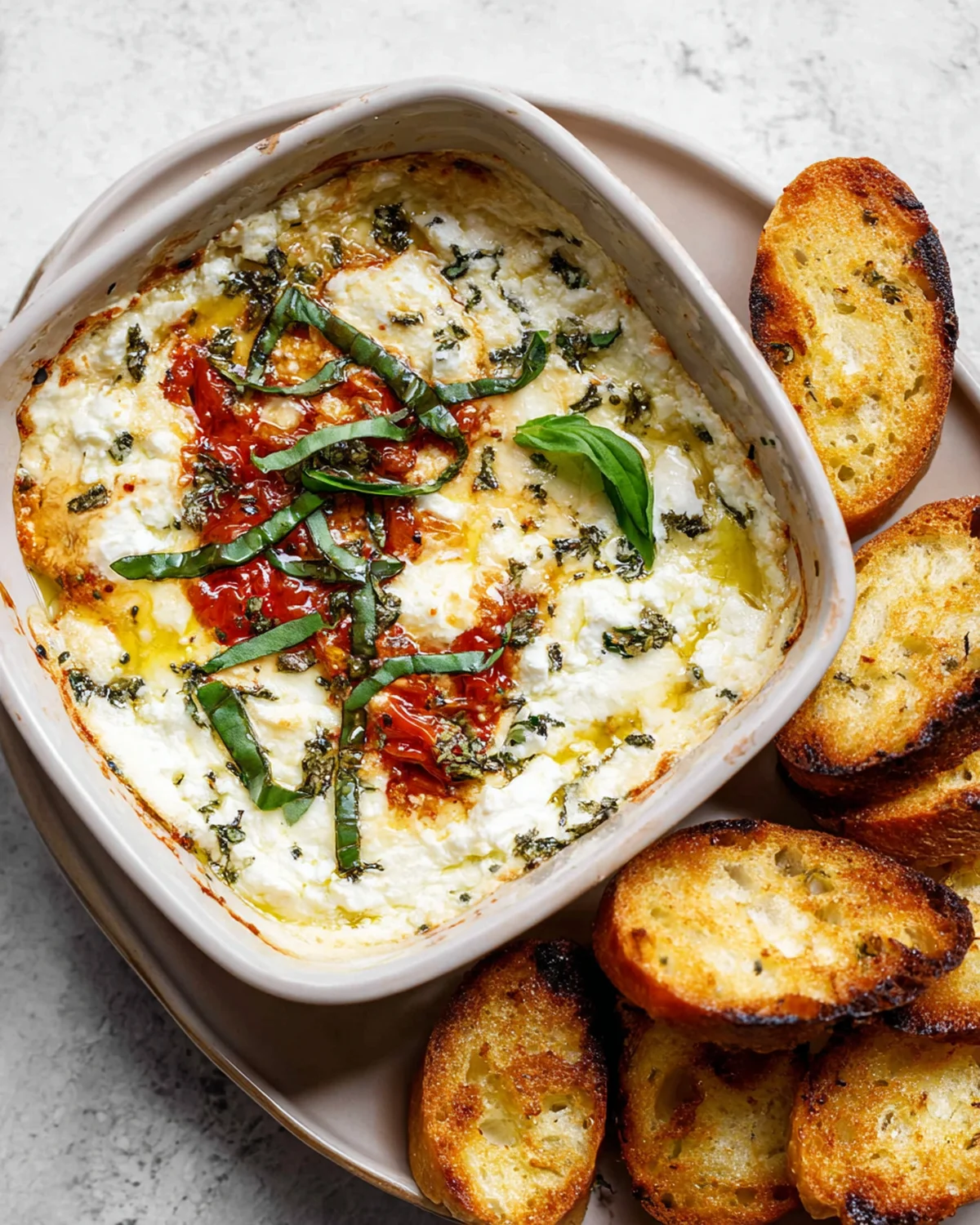Baked Goat Cheese Bruschetta Dip - Image 2