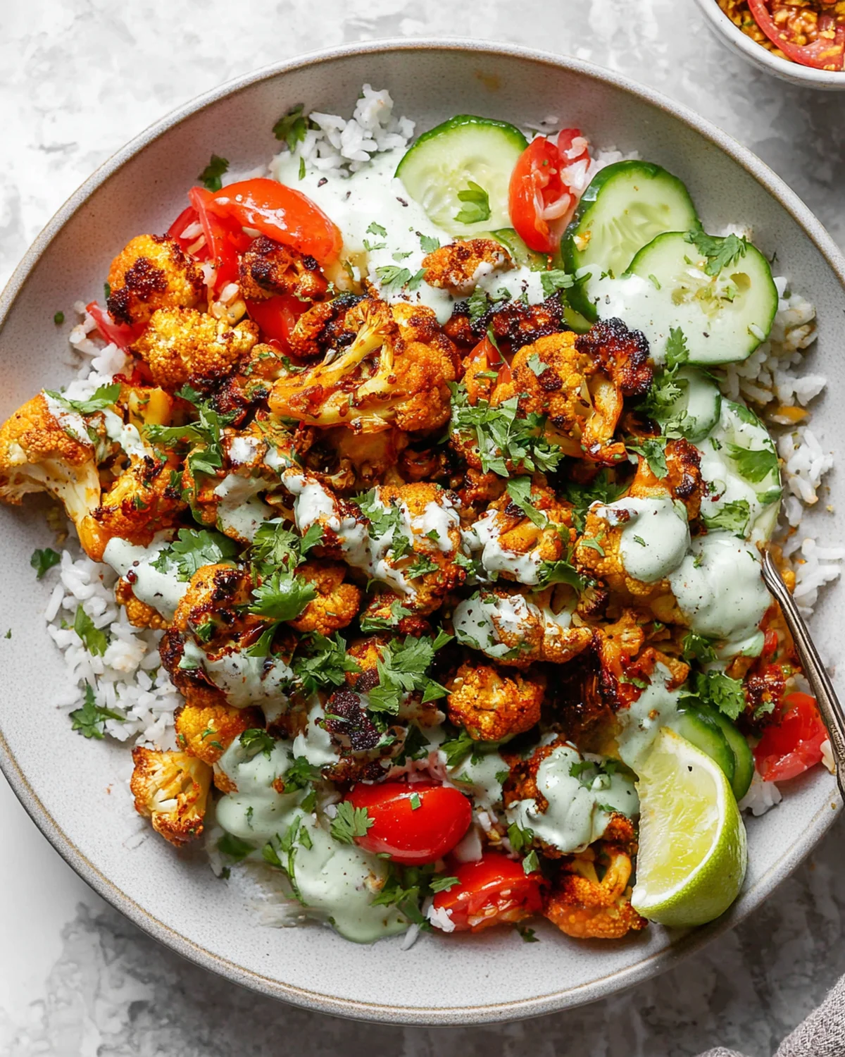Cauliflower Shawarma Bowls Recipe