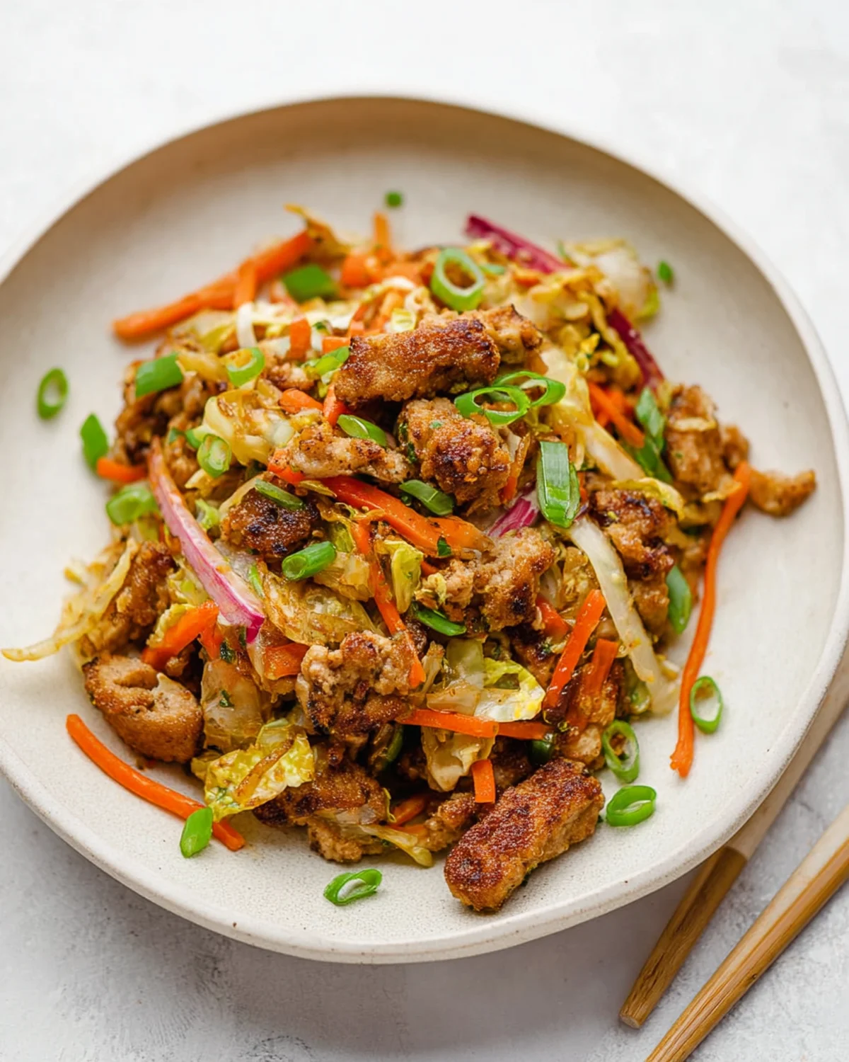 Chicken Egg Roll Bowls - Image 4