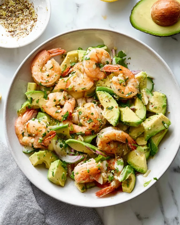 Citrus Shrimp and Avocado Salad Recipe