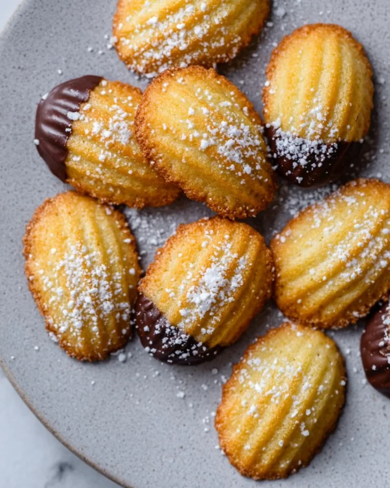 Classic French Madeleine Cookies Recipe