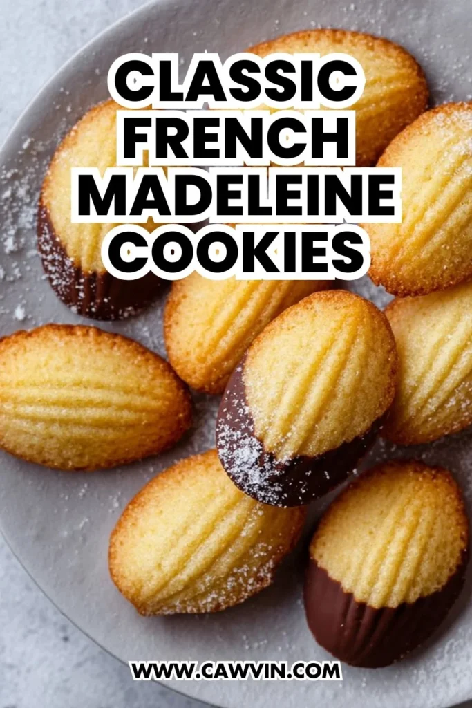 Classic French Madeleine Cookies - Easy Peasy Recipes