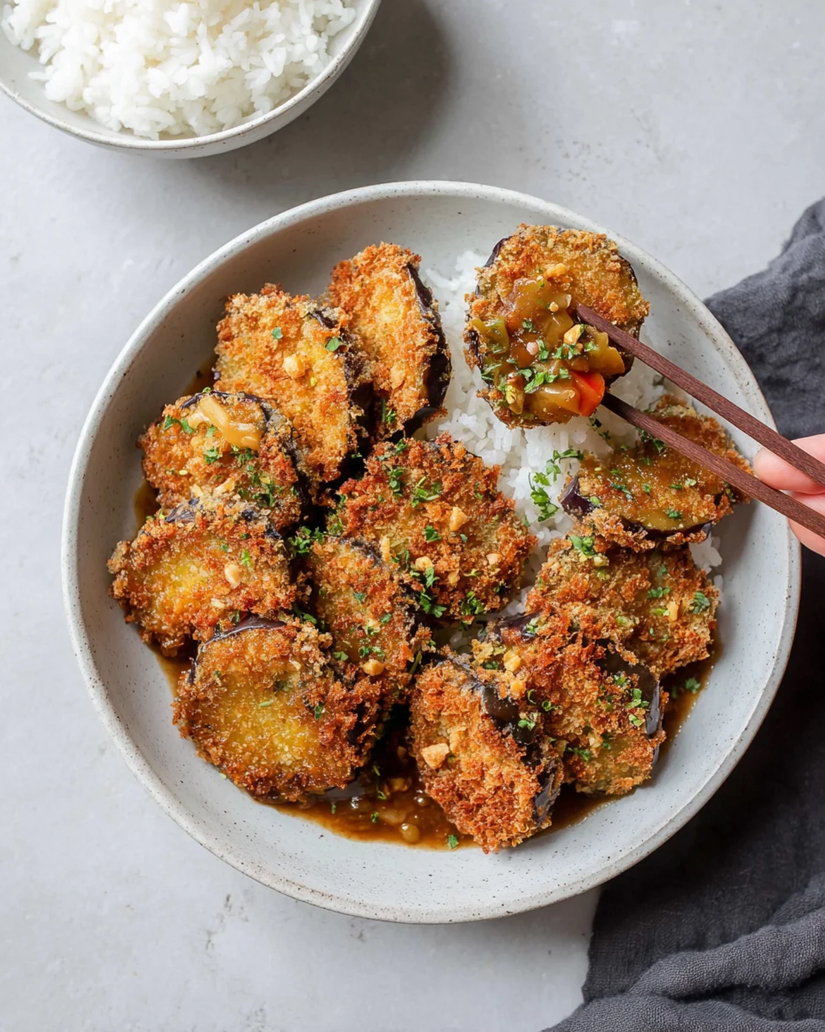 Crispy Eggplant ‘Katsu’ - Image 4