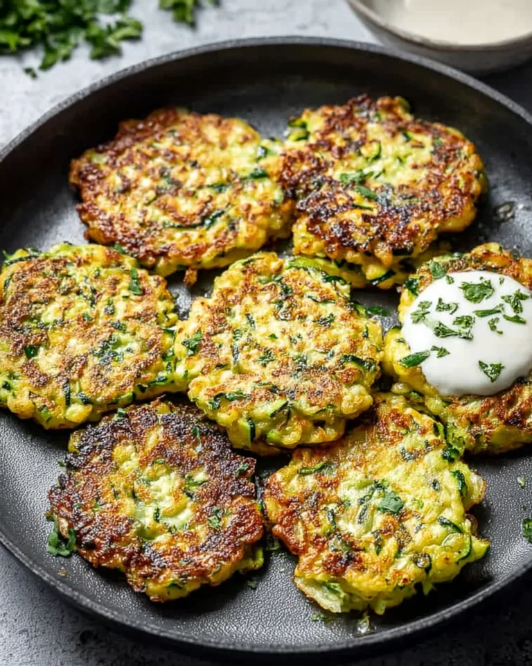 Crispy and Easy Zucchini Fritters Recipe Recipe