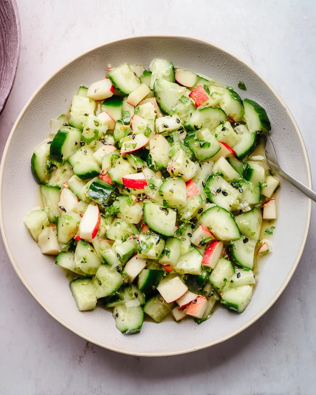 Cucumber Apple Salad - Image 4