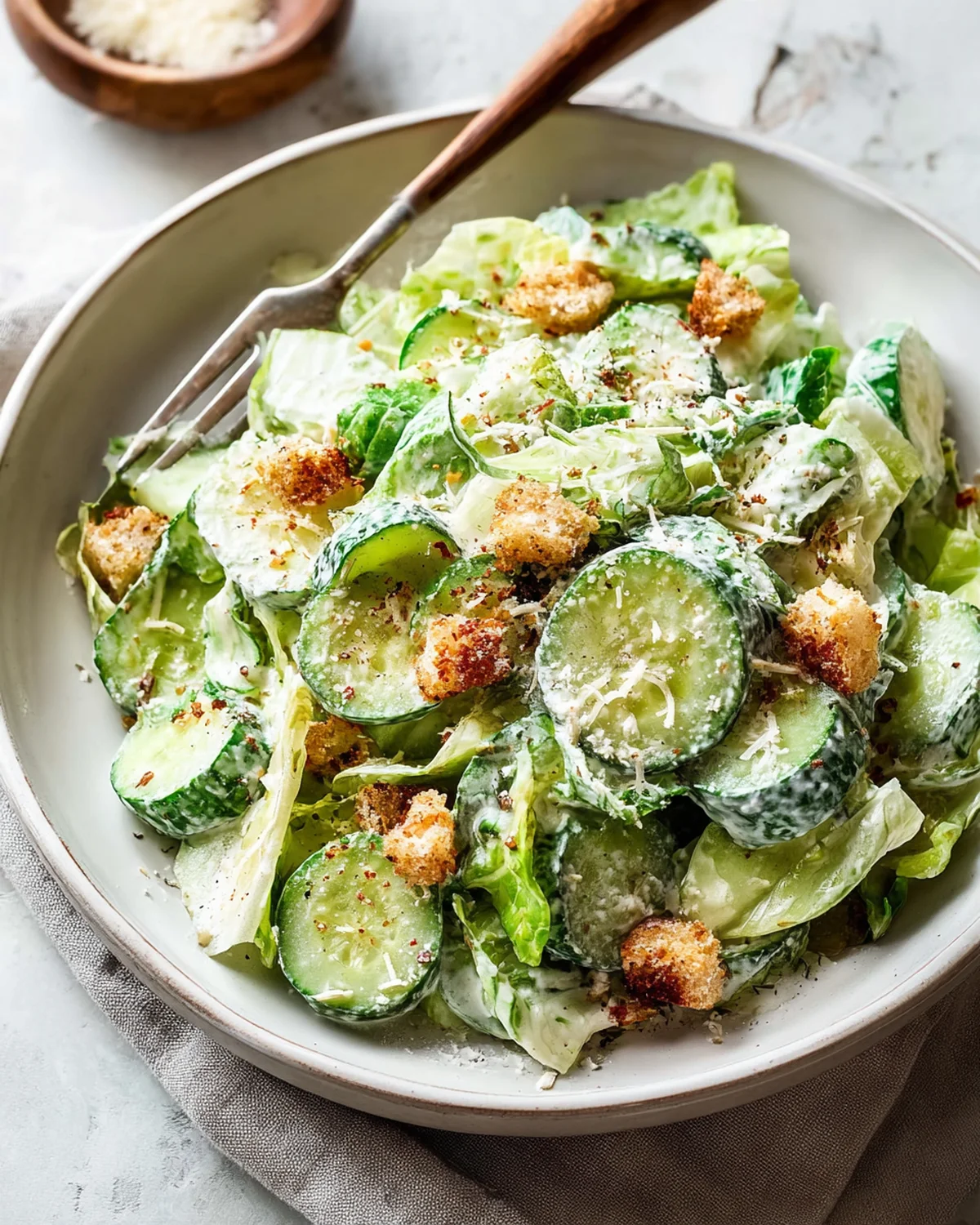 Cucumber Caesar Salad - Image 3